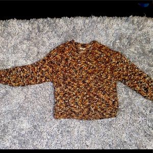 Beautiful fall coloured knit sweater